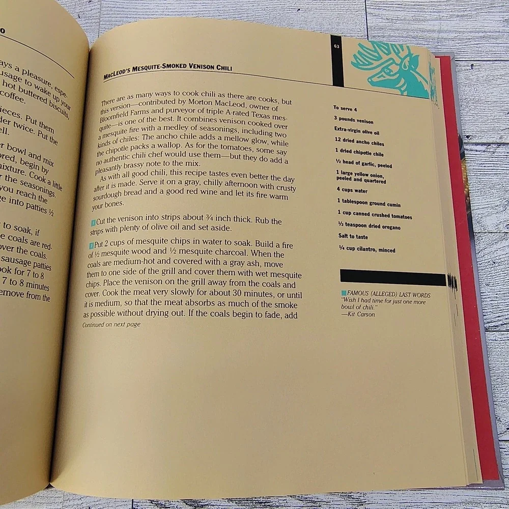Mesquire Cookery Cookbook by‎ Courtenay Beinhorn 1986 Hardcover